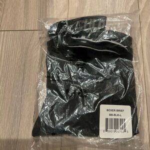 Culprit, underwear men’s black boxer, brief size large brand new